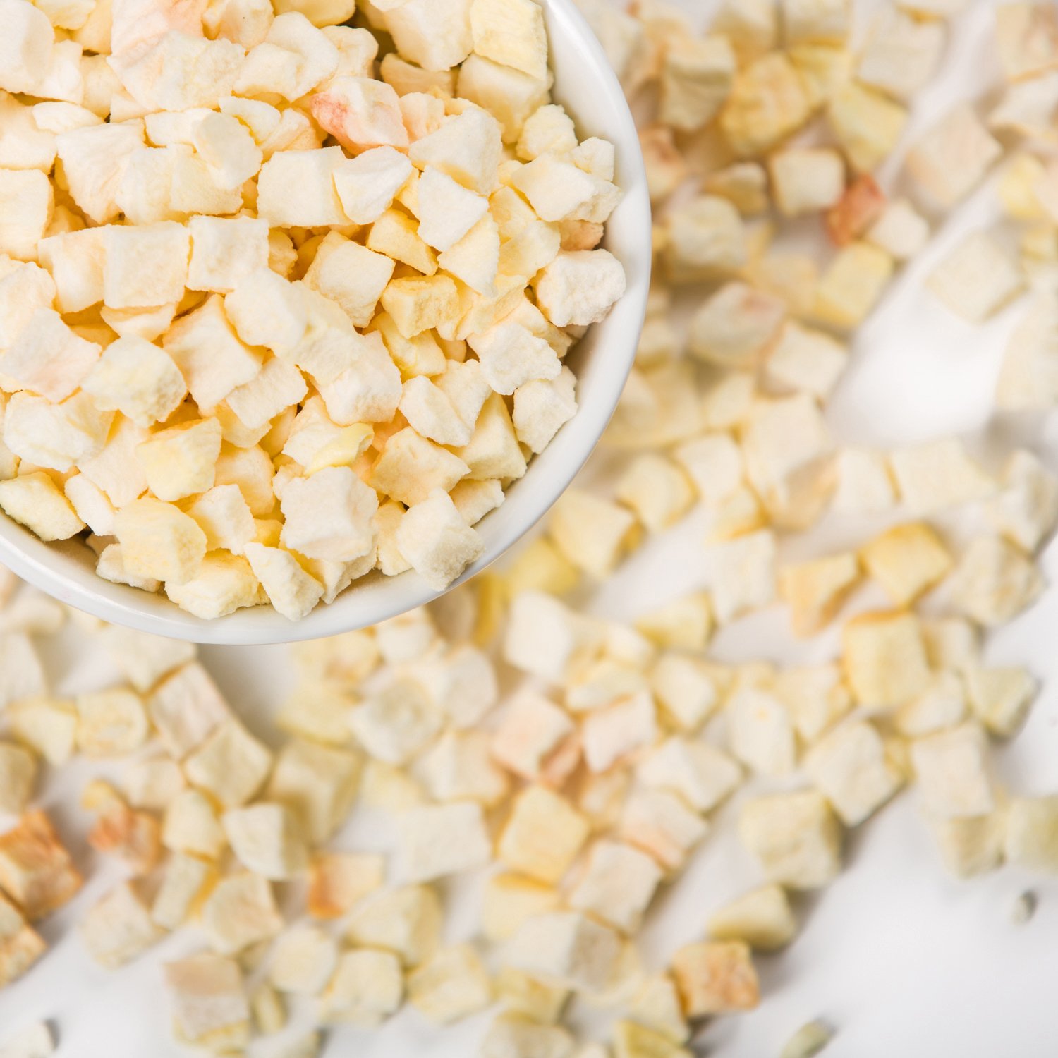 Freeze dried apple cubes - Image 2