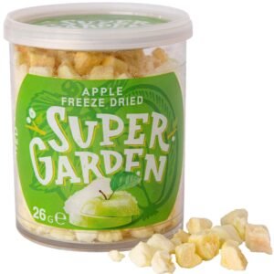 Freeze dried apple cubes