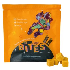 BITES Freeze dried mango snack