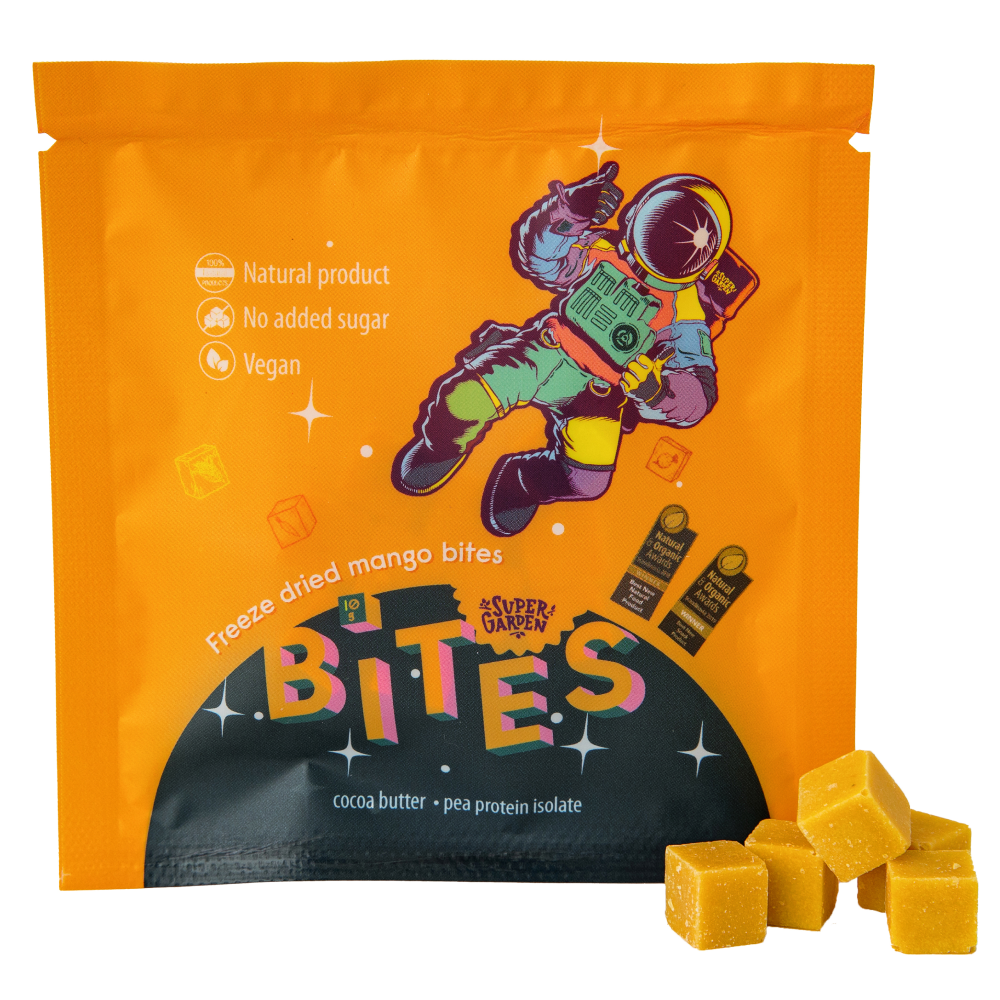 BITES Freeze dried mango snack