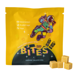 BITES Freeze dried pear snack