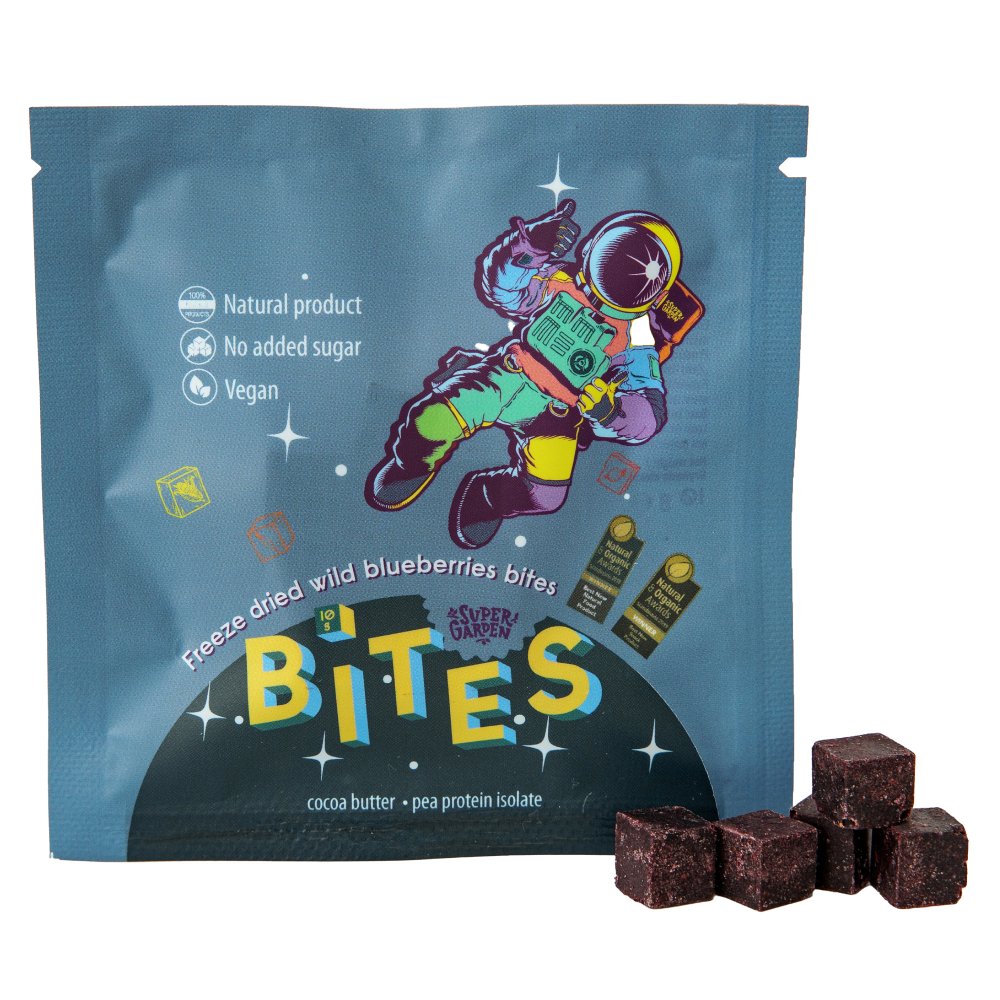 BITES Freeze dried blueberry snack