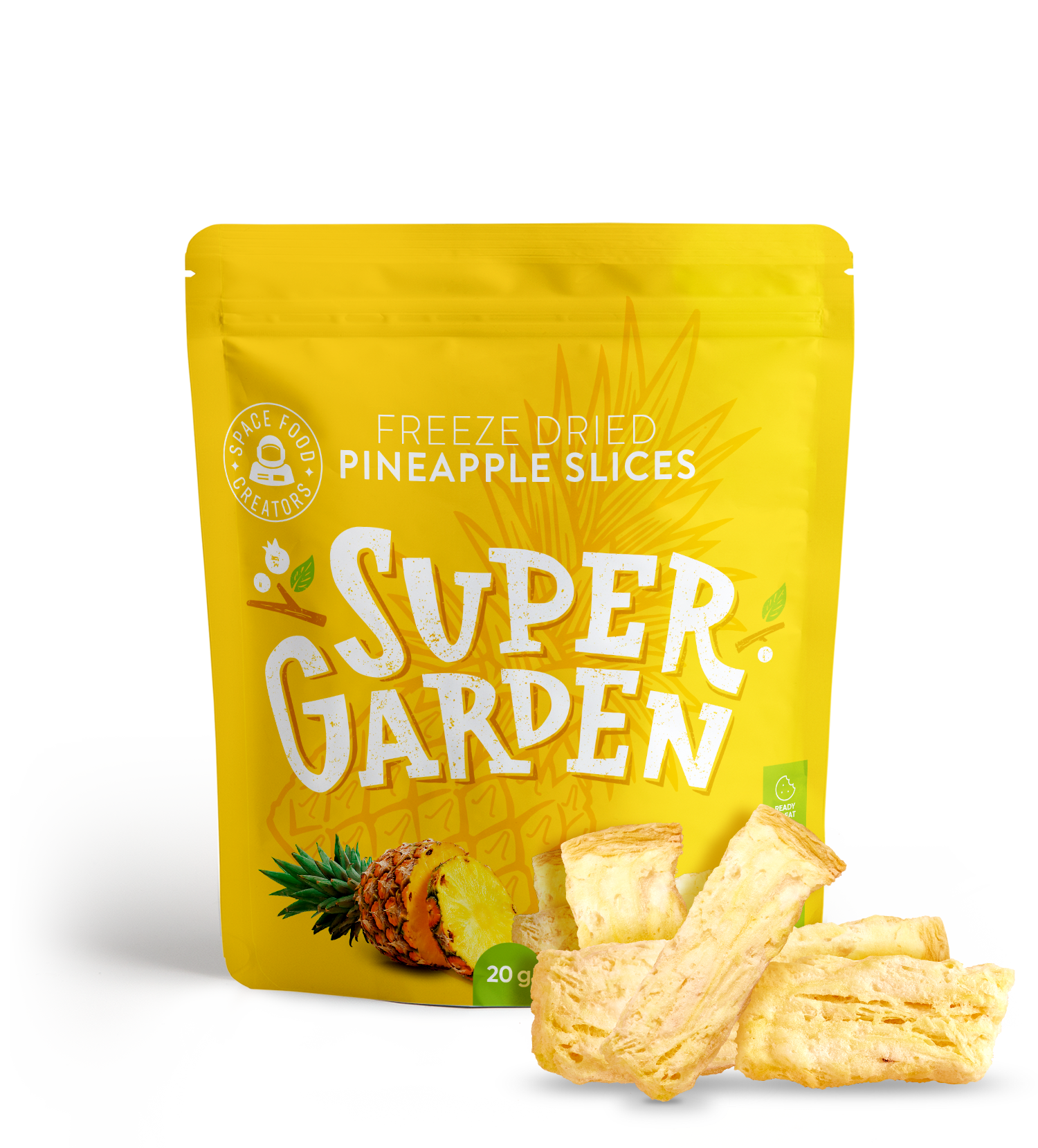 Freeze dried pineapple