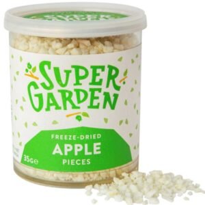 Freeze dried apple pieces