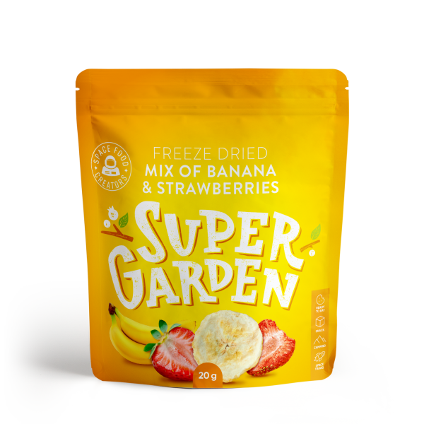 Freeze dried strawberry and banana mix - Image 3